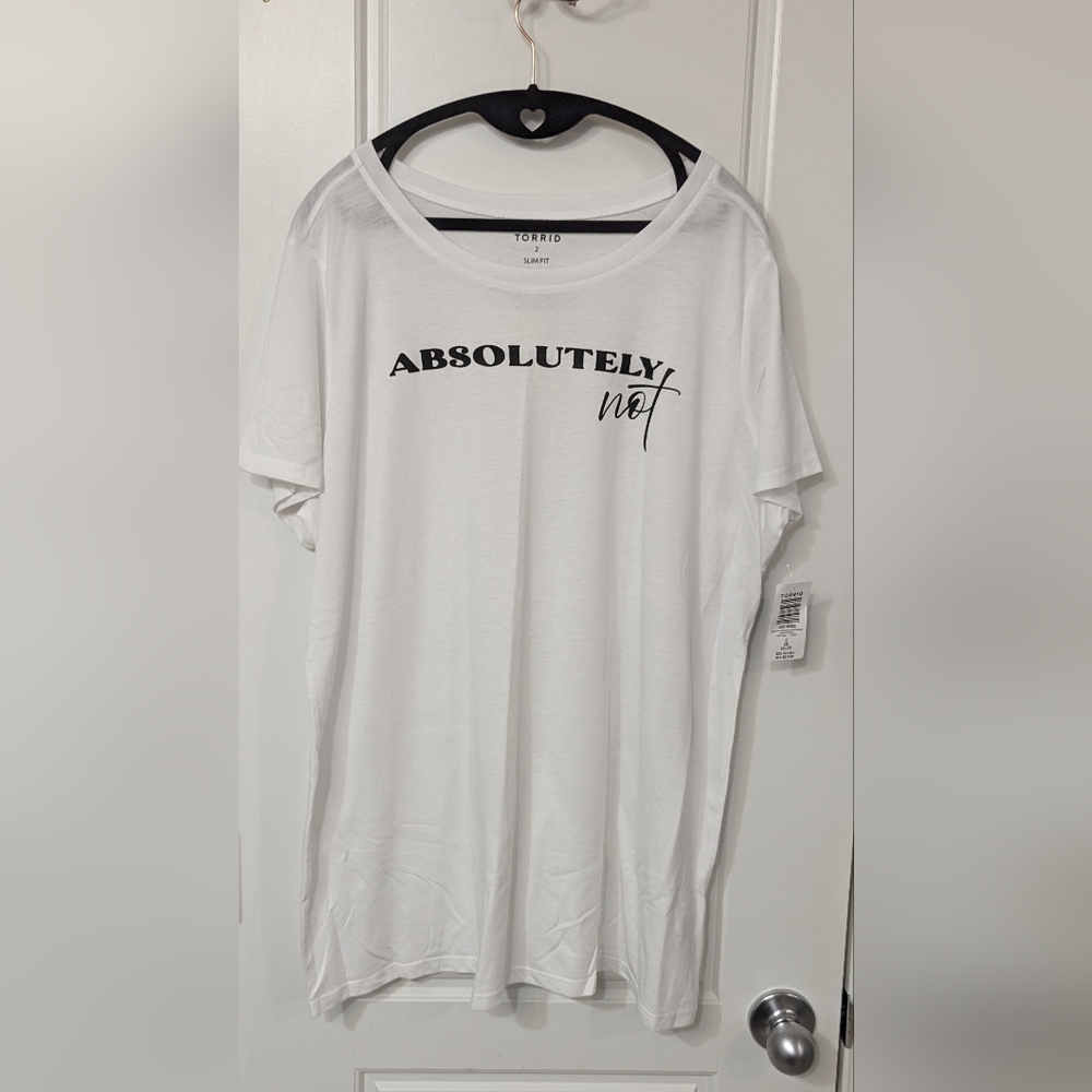 NWT Torrid tee shirt 2x